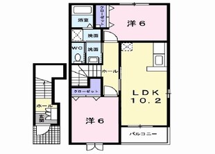 ソレアードIIの物件間取画像